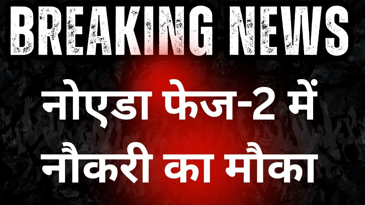 नोएडा फेज-2 में नौकरी का मौका